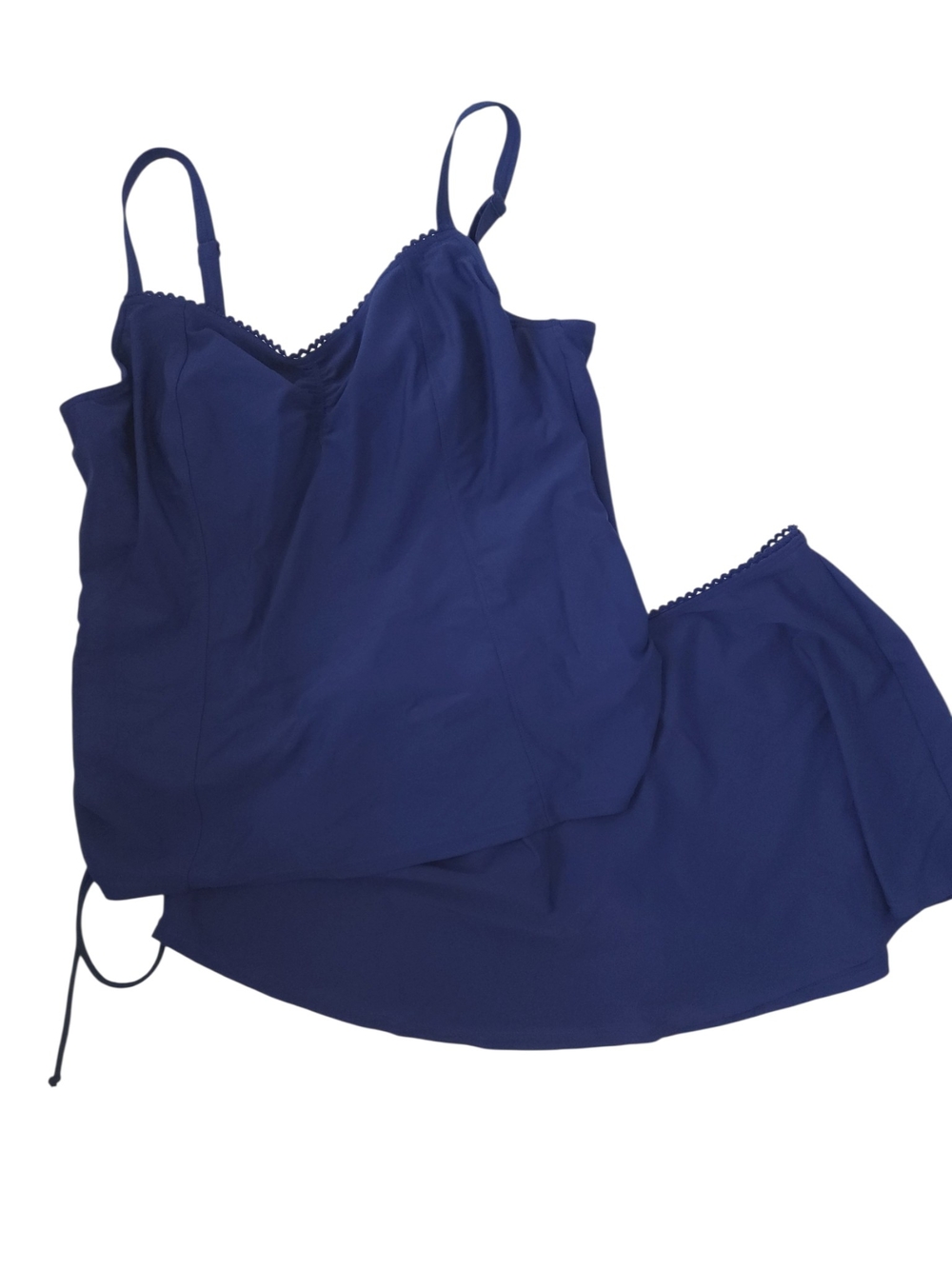 Curvy Kate Two Piece Tankini 42DDD top, XL Skirted Bottoms Underwire Bra